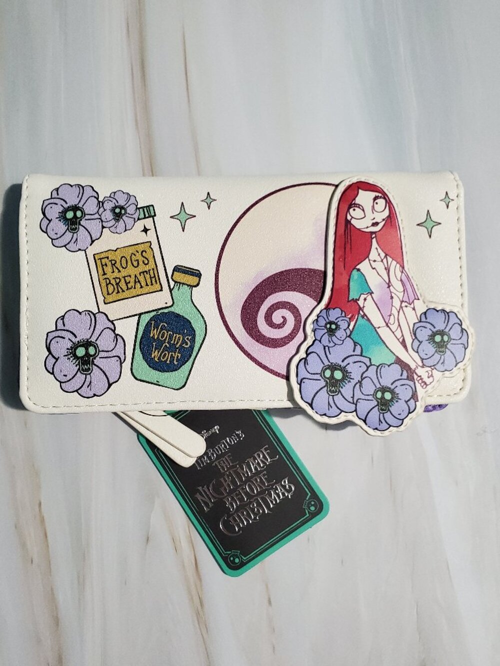 NWT Disney x Bioworld Nightmare Before Christmas NBC Sally Cardholder Wallet